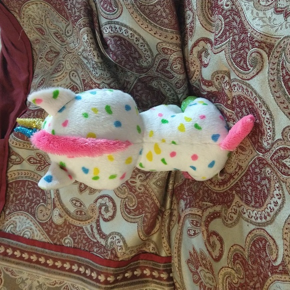 TY Beanie Valve HARMONIE the Speckled Unicorn Plush without Swing Tag. - Picture 6 of 17